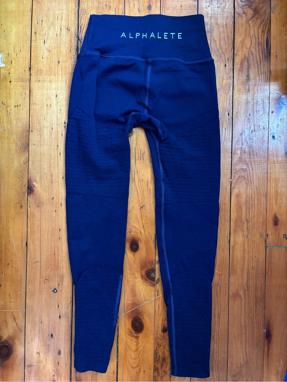 Alphalete Navy High-Rise Performance Leggings